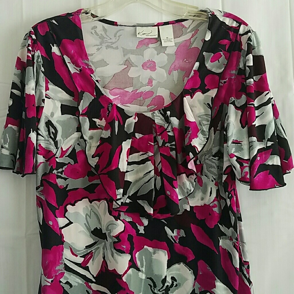 KIM ROGERS TOP. SIZE MEDIUM - Picture 2 of 5